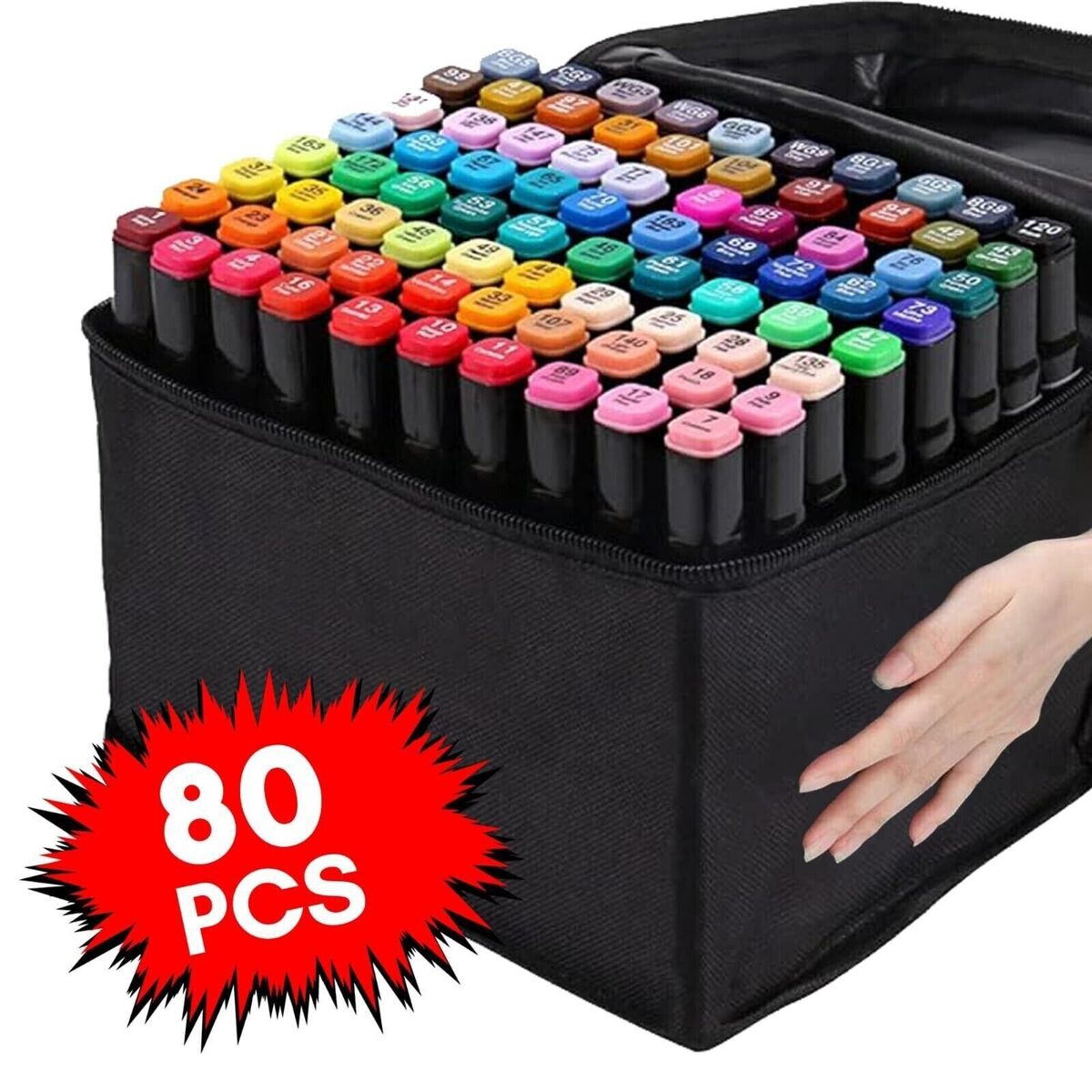 Set rotuladores artísticos 80 colores⭐️🧚