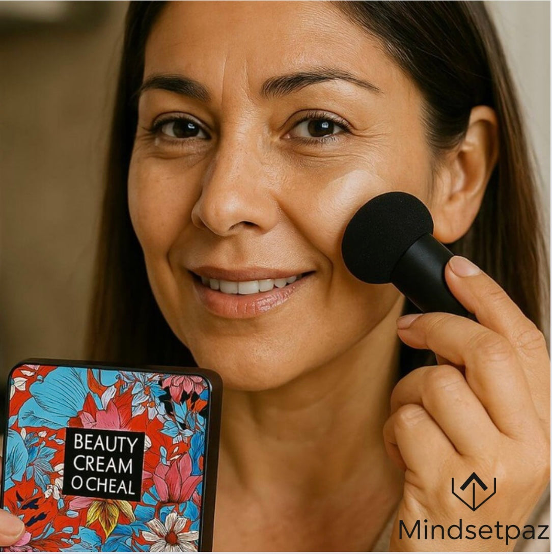 Base de Maquillaje Hidratante, Cobertura Perfecta, Resistente al Agua y Vitamina C