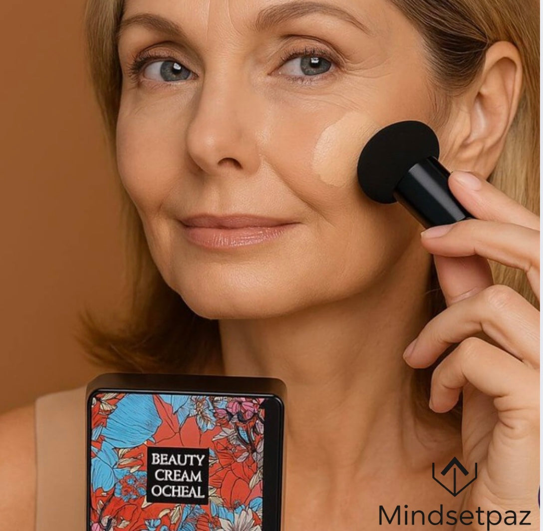 Base de Maquillaje Hidratante, Cobertura Perfecta, Resistente al Agua y Vitamina C