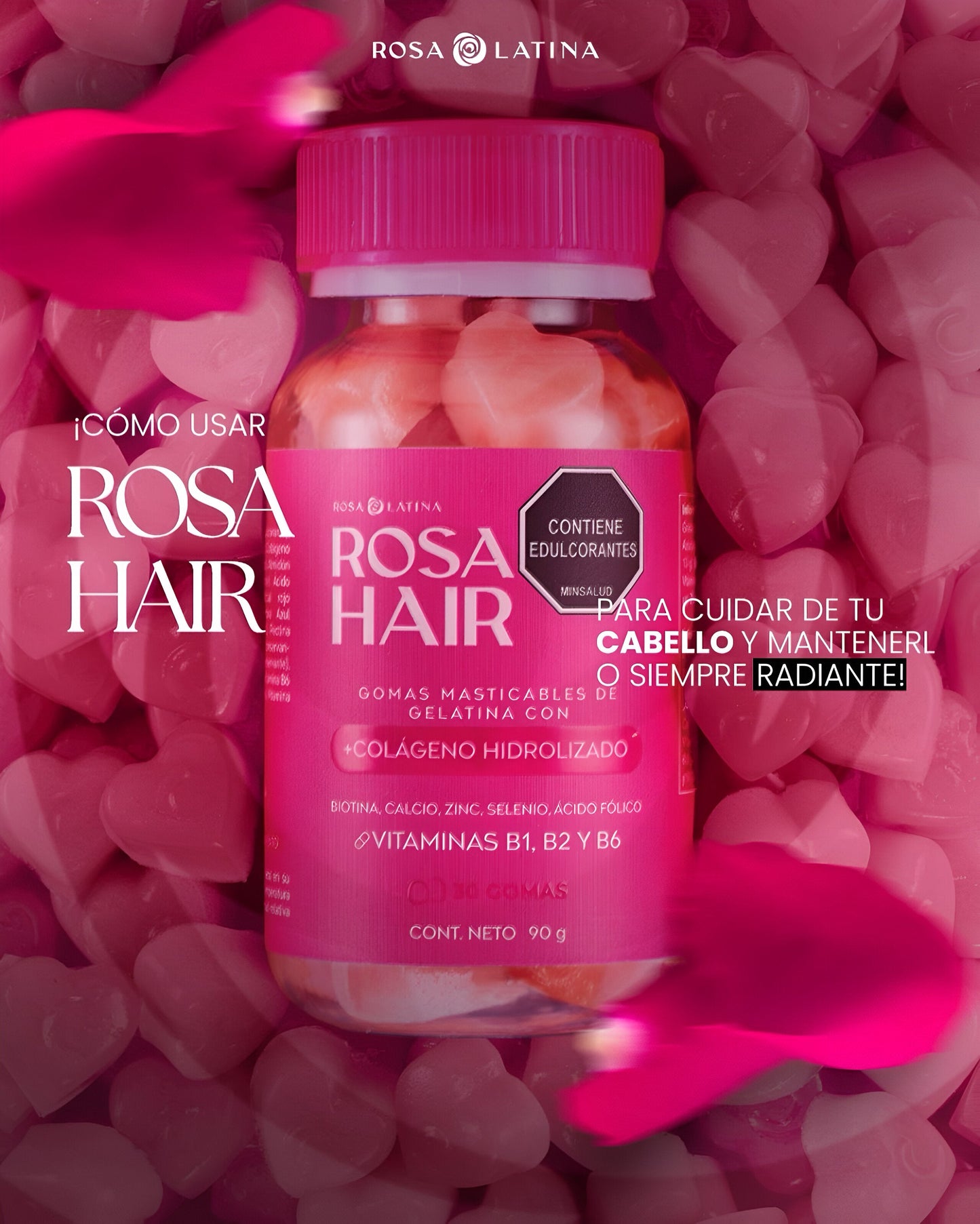 ROSA HAIR GOMITAS