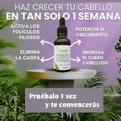 PACK SOS ANTICAIDA SHAMPOO Y SERUM 100% Orgánico!! 😍 DISAAR