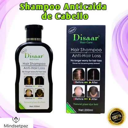PACK SOS ANTICAIDA SHAMPOO Y SERUM 100% Orgánico!! 😍 DISAAR