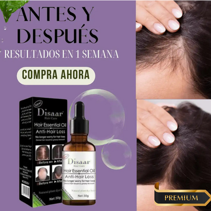 PACK SOS ANTICAIDA SHAMPOO Y SERUM 100% Orgánico!! 😍 DISAAR